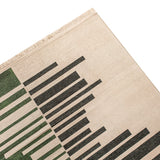 Pixel Forest -Digital Woven Rug