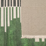 Pixel Forest -Digital Woven Rug