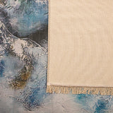 Midnight Glacier -Digital Woven Rug