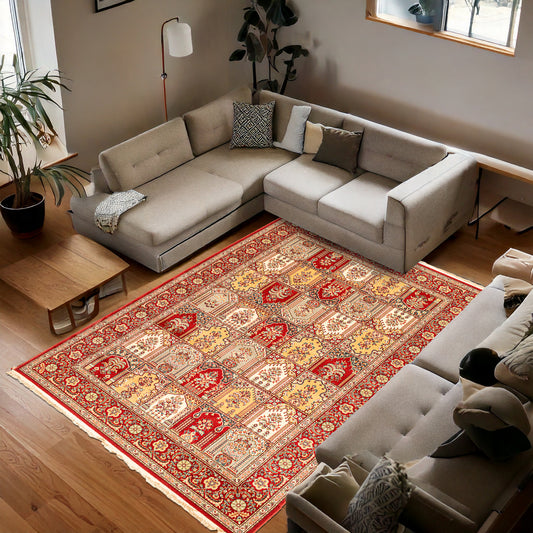 Super Kashan New Zealand Wool - Machine Carpet