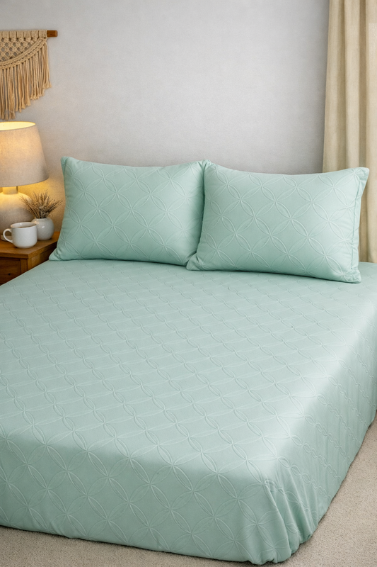Quatrefoil King Fitted  - Bed sheet set