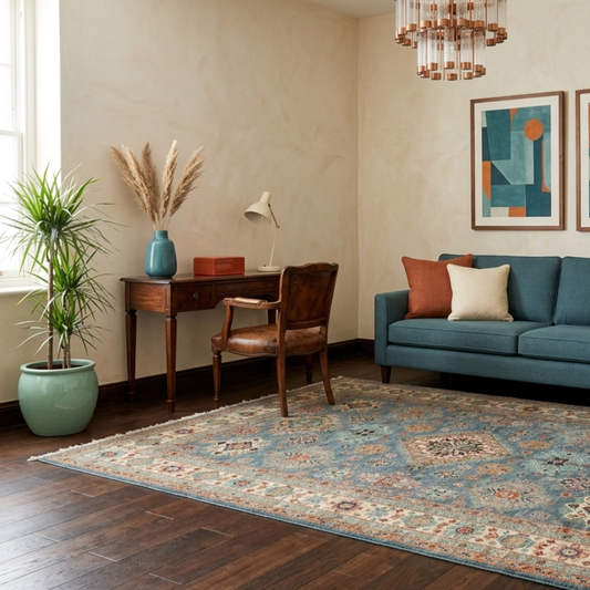 Slate Mosaic - Handmade Rug