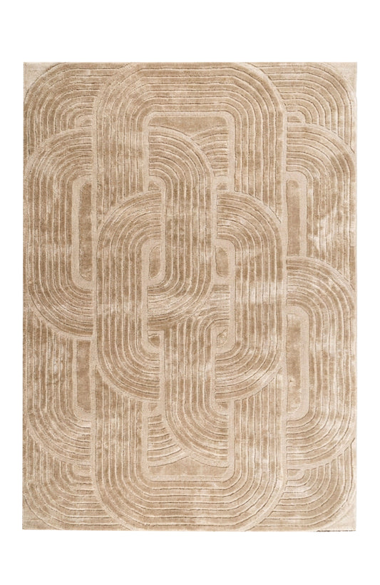 Sandstone Circuit - Hand Tufted Rug