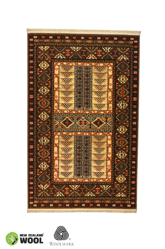 Super Kashan New Zealand Wool - Machine Rug