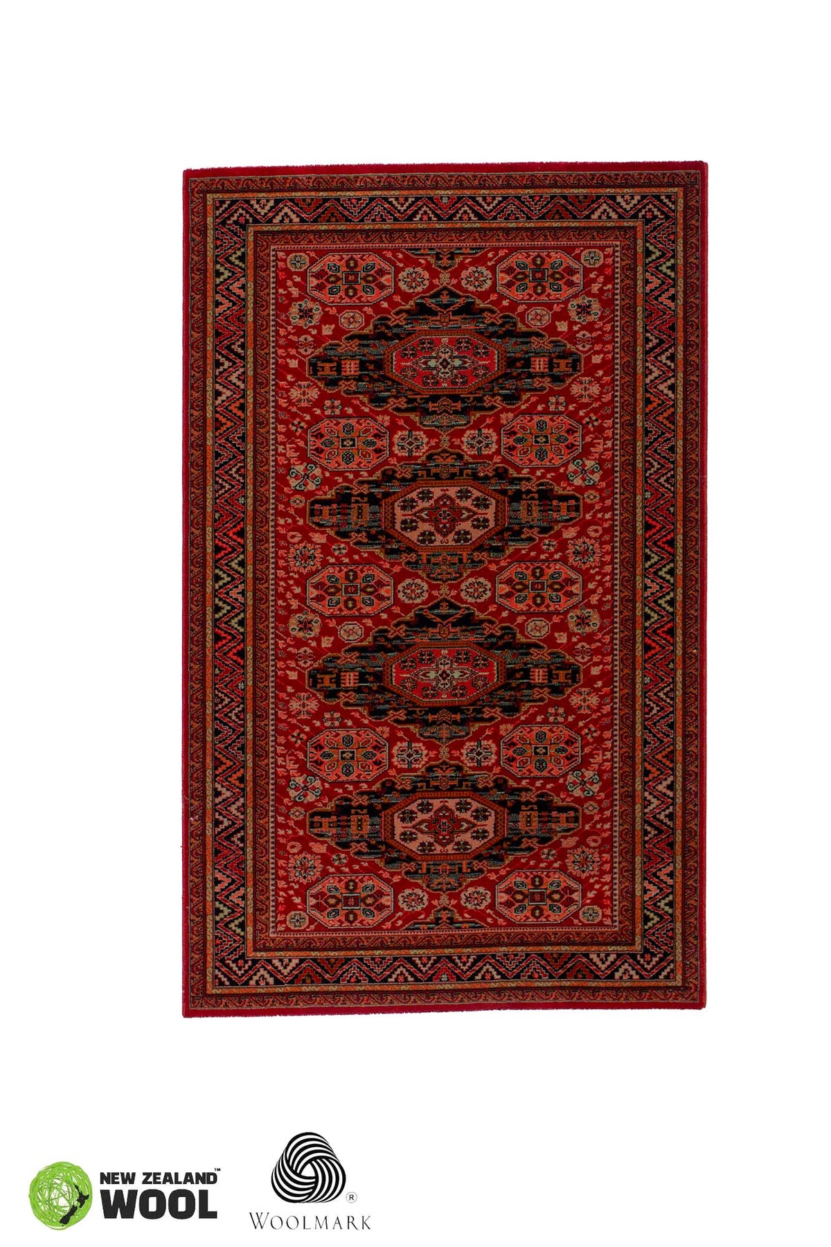 Super Kashan New Zealand Wool - Machine Rug