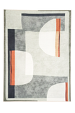 The Abstract Orbit - Digital Woven Rug