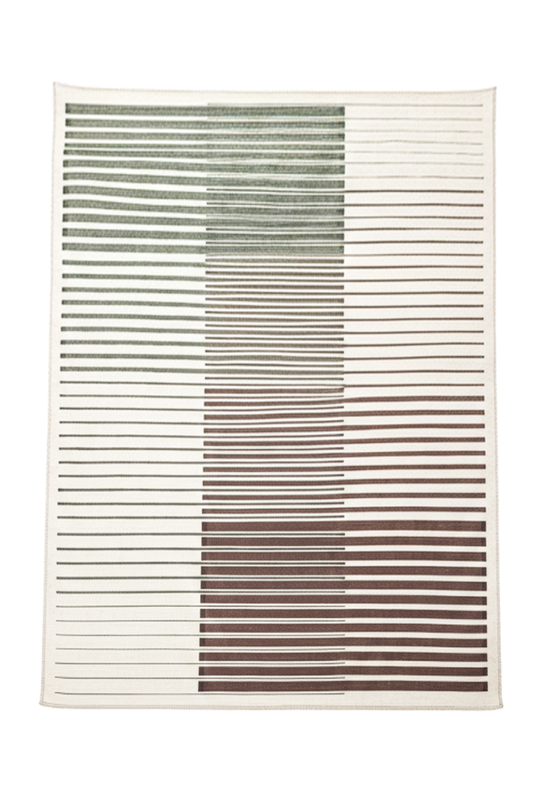 The Linear Meridian - Digital Woven Rug