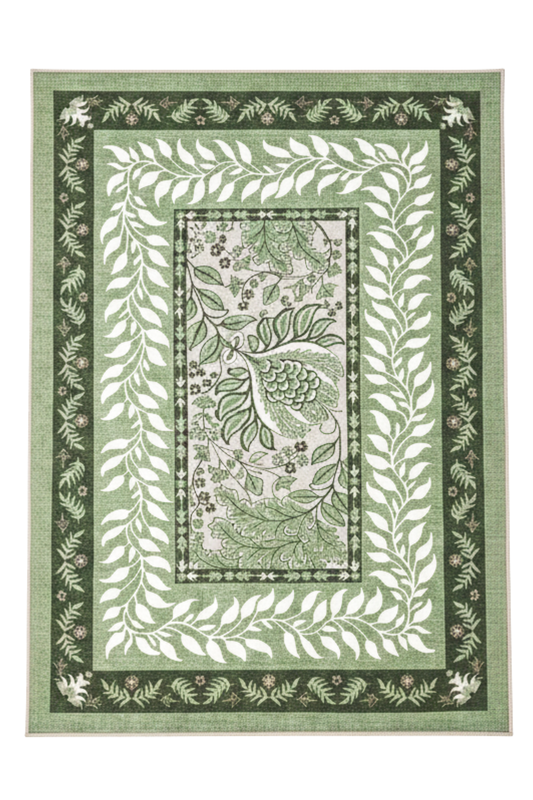 The Green- Digital Woven Rug