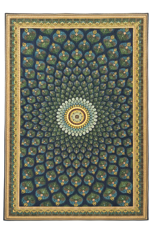 The Tawoos Mandala - Digital Woven Rug