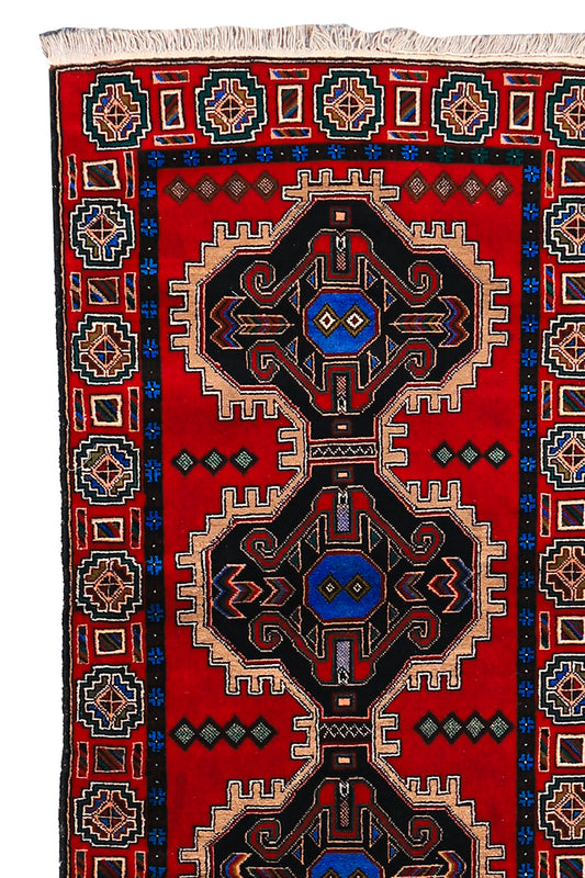 Afghani Pluchi - Handmade Rug