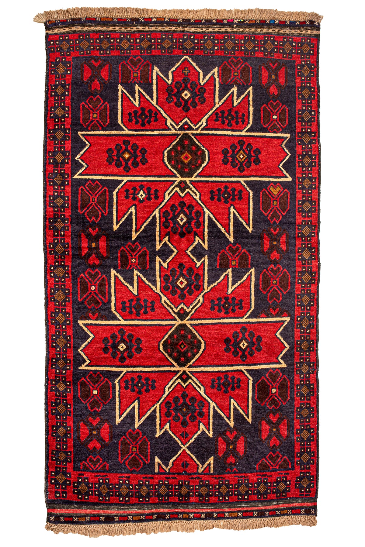 Afghani Pluchi - Handmade Rug