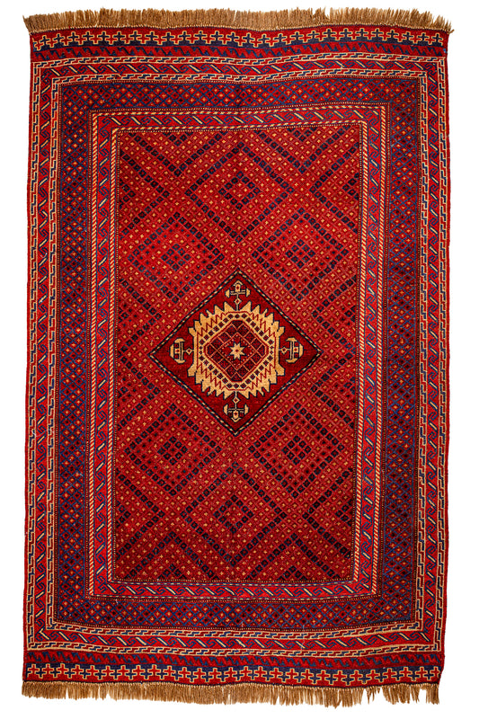 Afghani Pluchi - Handmade Rug
