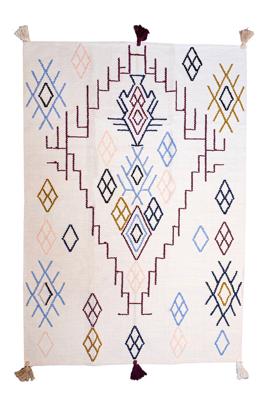 Pharaoh’s Loom - Handmade Cotton Kilim