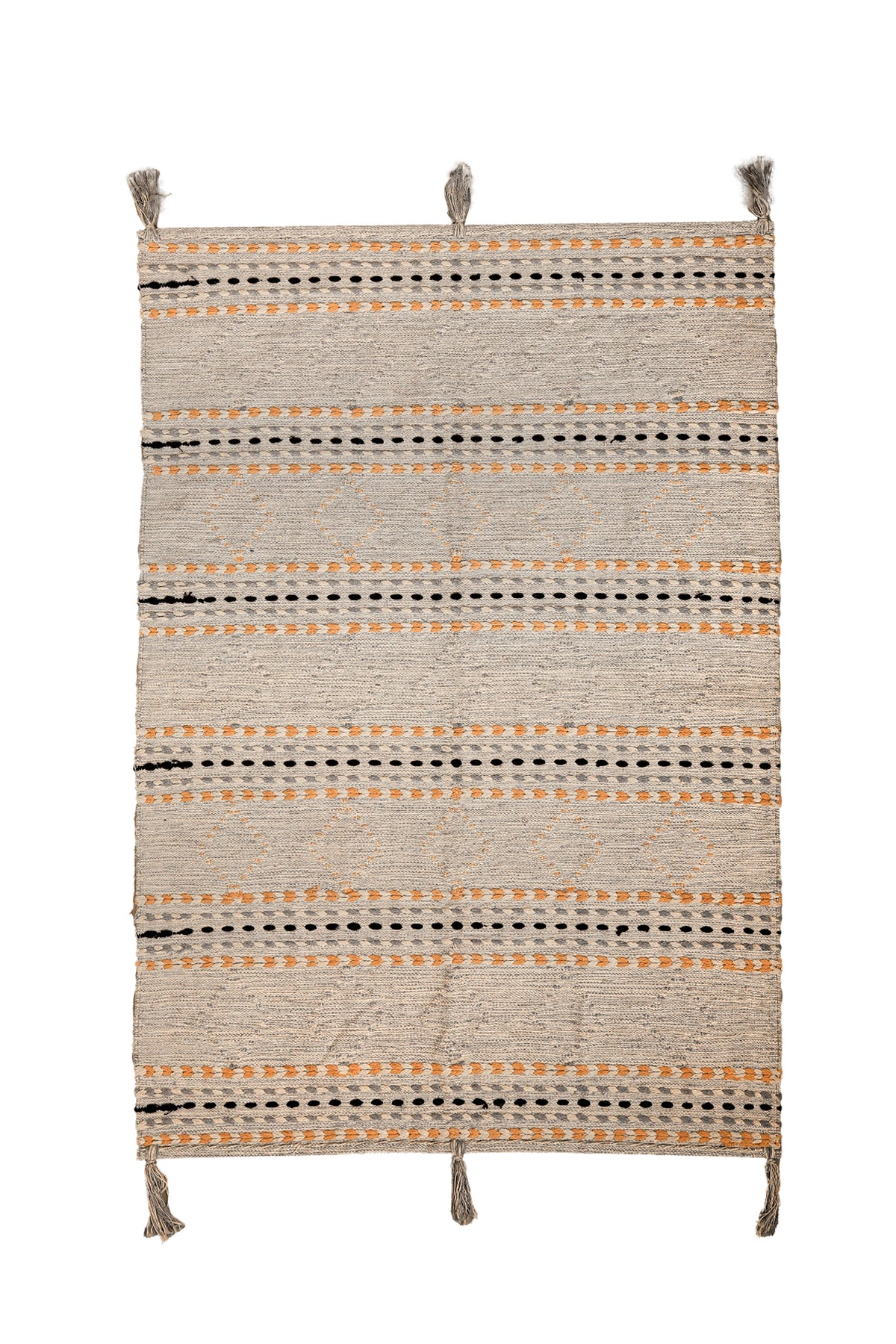 Sandswept Artistry - Handmade Cotton Kilim