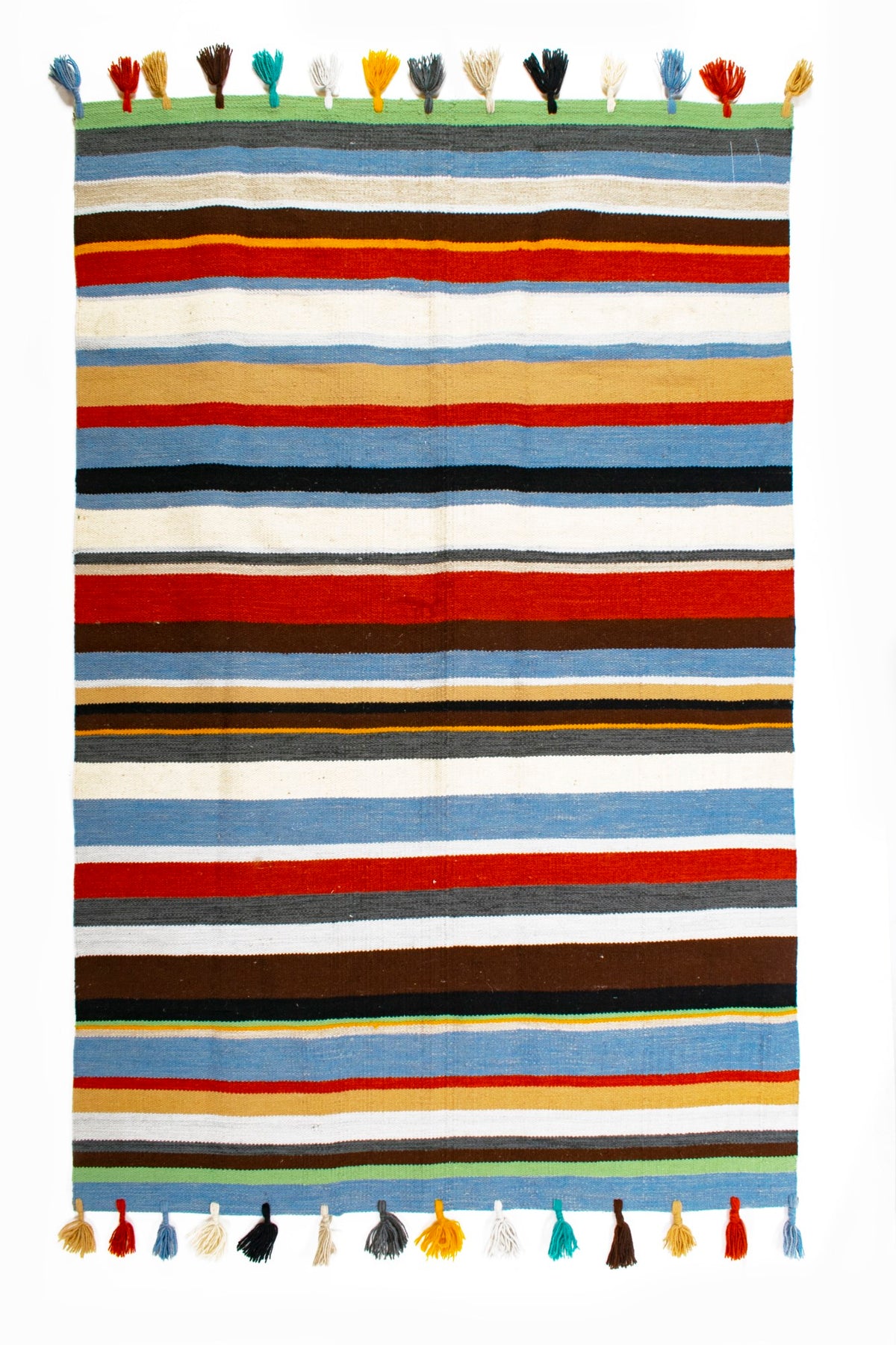 colorful strips - Handmade Wool Kilim